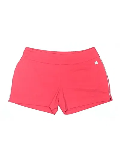 Pre-owned Lands' End Athletic Shorts In Red