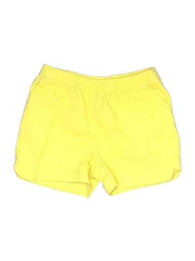 Pre-owned Lands' End Athletic Shorts In Yellow