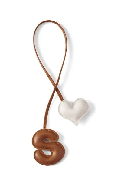 Lands' End Bag Charm In Brown - S