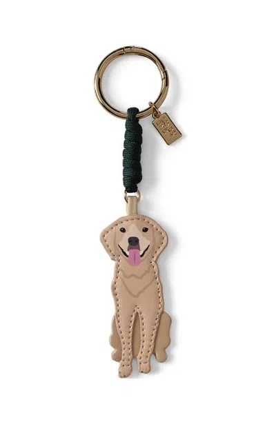 Lands' End Bag Charm In Brown