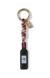 Lands' End Bag Charm In Red/bottle
