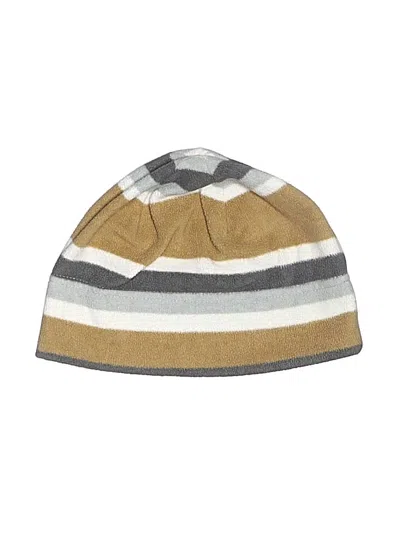Pre-owned Lands' End Beanie Hat In Brown