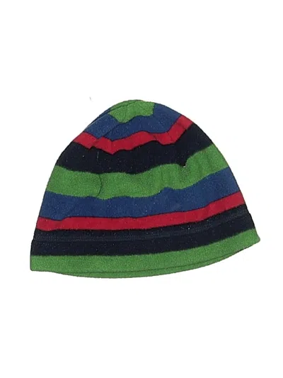 Pre-owned Lands' End Beanie Hat In Green