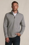 Lands' End Bedford Rib Casual Quarter Zip Sweater In Multi