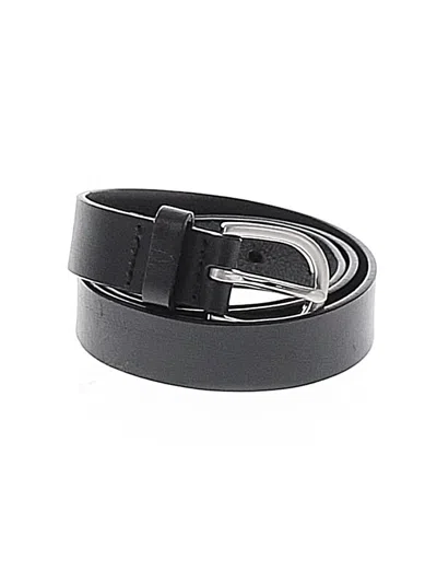 Pre-owned Lands' End Belt In Black