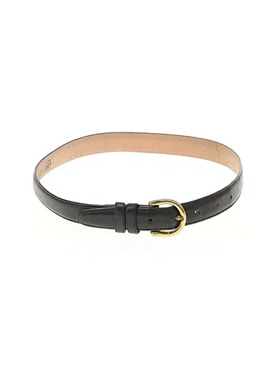 Pre-owned Lands' End Belt In Black