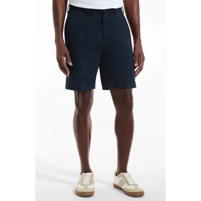 Lands' End Big 9" Traditional Fit No Iron Chino Shorts In Blue