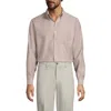 Lands' End Traditional Fit Solid No Iron Supima Oxford Dress Shirt In Brown