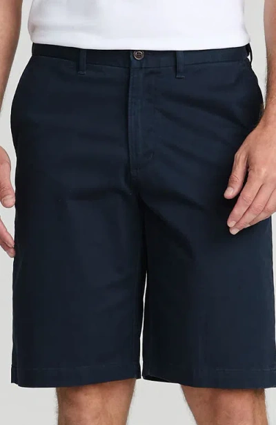 Lands' End Big Knockabout 11" Comfort Waist Chino Short In Blue