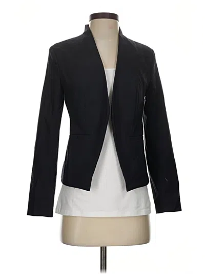 Pre-owned Lands' End Blazer Jacket In Black