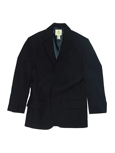 Pre-owned Lands' End Kids'  Blazer Jacket In Blue