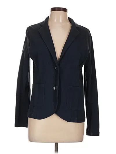Pre-owned Lands' End Blazer Jacket In Blue