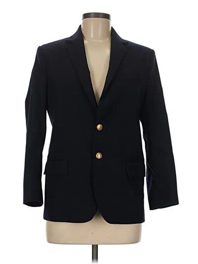 Pre-owned Lands' End Blazer Jacket In Blue