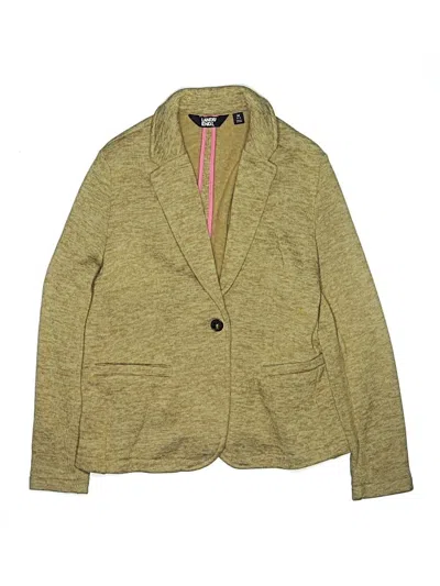 Pre-owned Lands' End Kids'  Blazer Jacket In Gold