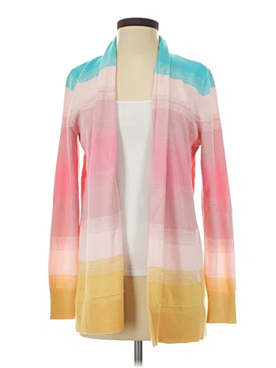 Pre-owned Lands' End Blazer Jacket In Pink