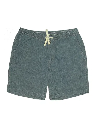 Pre-owned Lands' End Board Shorts In Blue
