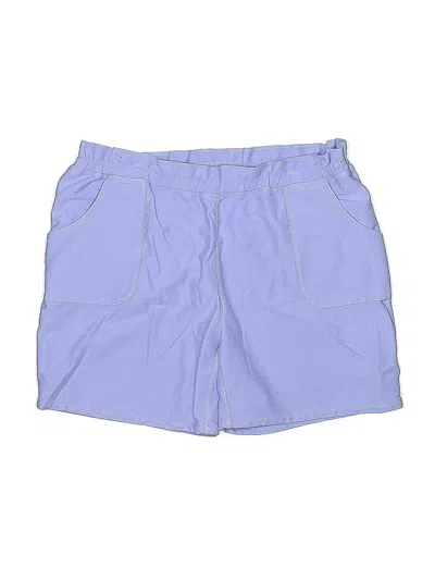 Pre-owned Lands' End Kids'  Board Shorts In Blue