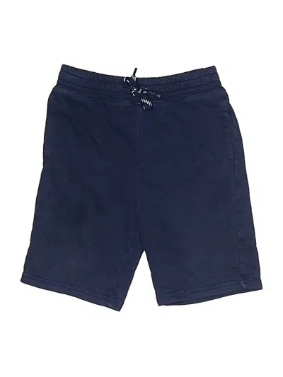 Pre-owned Lands' End Kids'  Board Shorts In Blue