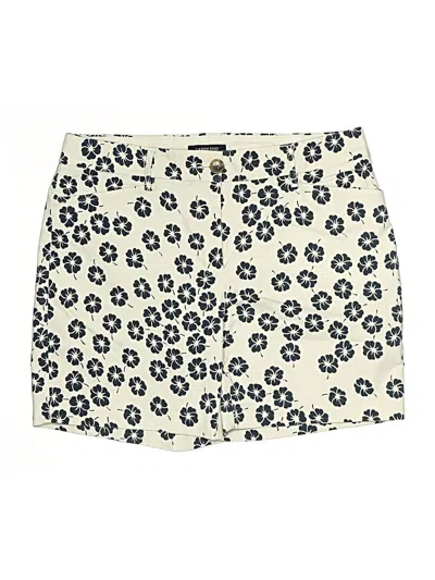 Pre-owned Lands' End Board Shorts In White