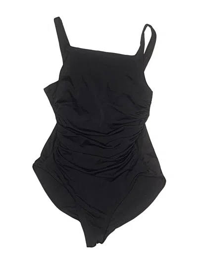 Pre-owned Lands' End Bodysuit In Black