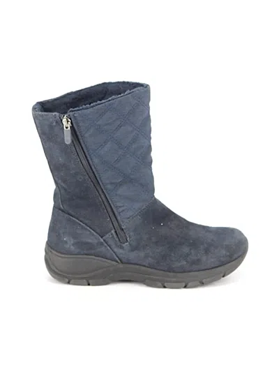 Pre-owned Lands' End Boots In Blue