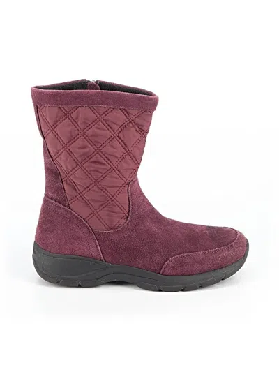 Pre-owned Lands' End Boots In Purple