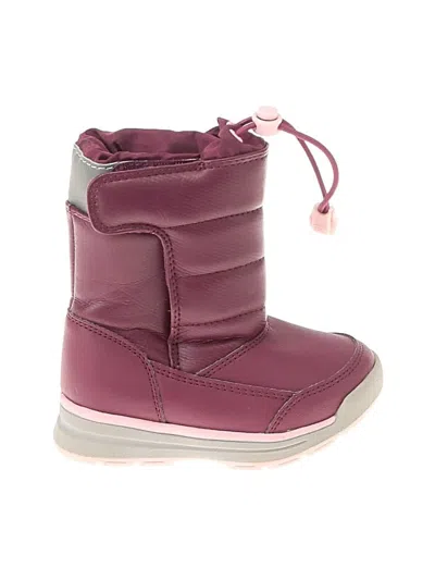 Pre-owned Lands' End Kids'  Boots In Purple