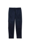 Lands' End Boys Basic Iron Knee Fleece Jogger In Black