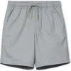 Lands' End Kids'  Boys Cotton Pull On Shorts In Gray