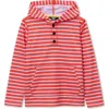 Lands' End Kids'  Boys Henley Pullover Hoodie In Multi