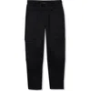 Lands' End Boys Basic Iron Knee Fleece Jogger In Black