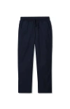 Lands' End Kids'  Boys Iron Knee Stretch Lined Rib Waist Pants In Blue