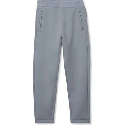 Lands' End Kids'  Boys Iron Knee Tech Knit Joggers In Gray