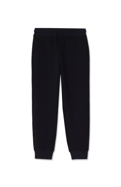 LANDS' END LANDS' END BOYS IRON KNEE TEXTURE KNIT JOGGER