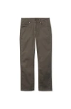 Lands' End Boys Iron Knee Twill 5 Pocket Pants In Brown