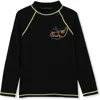 Lands' End Kids'  Boys Long Sleeve Upf 50 Sun Protection Rash Guard