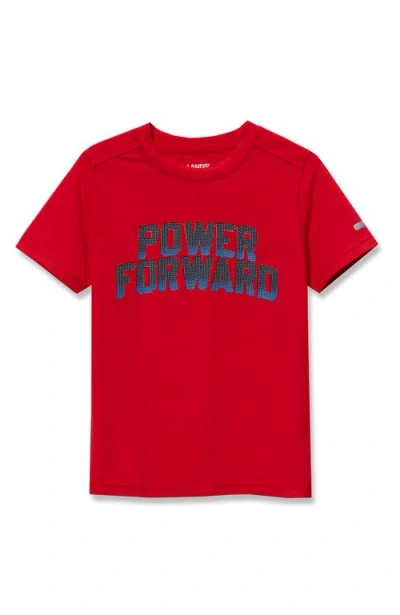 Lands' End Boys Performance Tee Shirt In Red