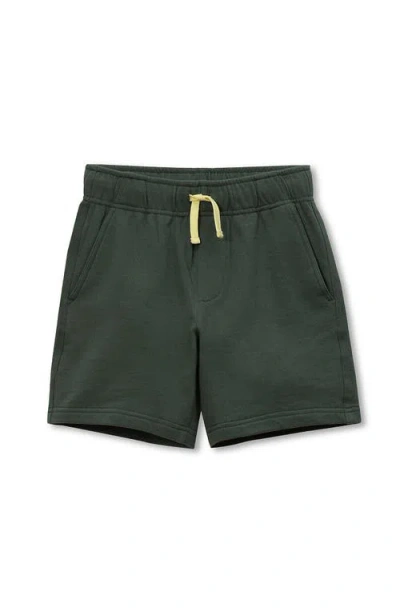 Lands' End Kids'  Boys Pull On Linen Shorts In Green