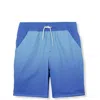 Lands' End Kids'  Boys Stretch Hydroliner Sport Swim Trunk In Blue Ombre