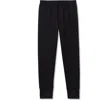 Lands' End Kids'  Boys Thermal Base Layer Long Underwear Thermaskin Pants In Black