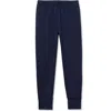 Lands' End Kids'  Boys Thermal Base Layer Long Underwear Thermaskin Pants In Blue