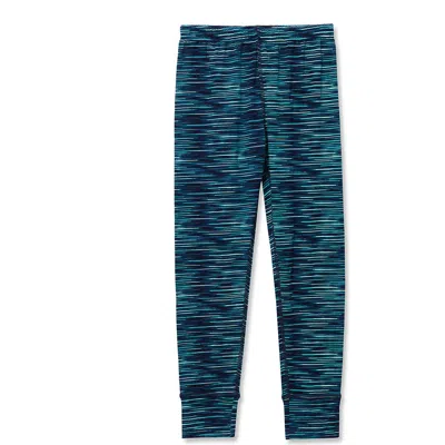 Lands' End Kids'  Boys Thermal Base Layer Long Underwear Thermaskin Pants In Multi