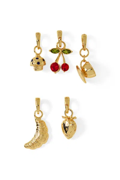 Lands' End Brunch 5 Pack Charms In Multi