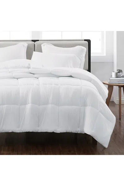 Lands' End Cannon Heritage Solid Comforter Set In White