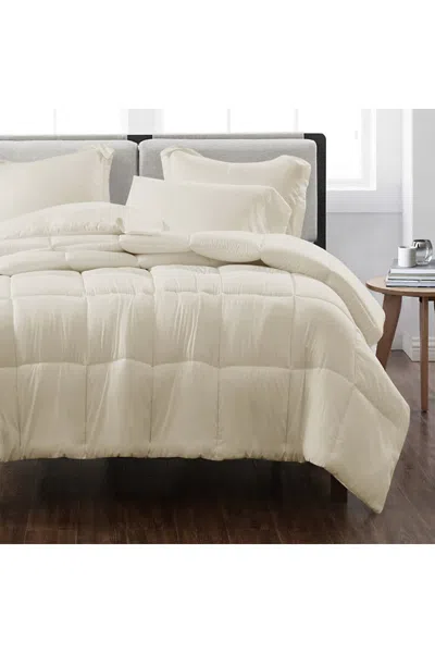 Lands' End Cannon Heritage Solid Comforter Set In Neutral