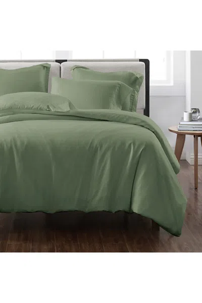 Lands' End Cannon Heritage Solid Duvet Cover Set In Multi