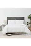 Lands' End Cannon Solid Cotton Percale Duvet Cover Set In Multi