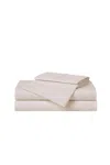 Lands' End Cannon Solid Cotton Percale Sheet Set In Neutral