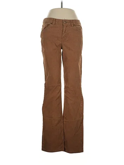 Pre-owned Lands End Canvas Khaki Pant In Brown