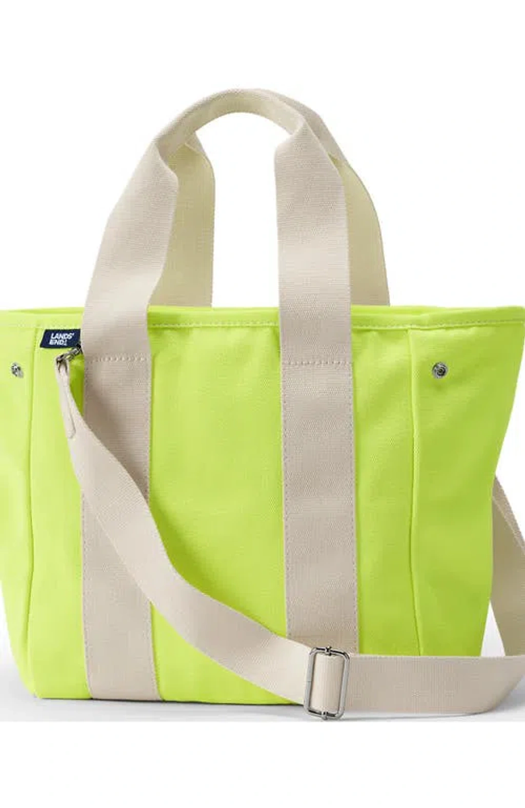Lands' End Canvas Multiway Pocket Tote In Limoncello Yellow | ModeSens